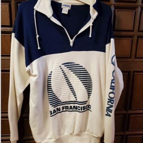 Vintage Jacqu long sleeve sailing shirt - Picture 1 of 4